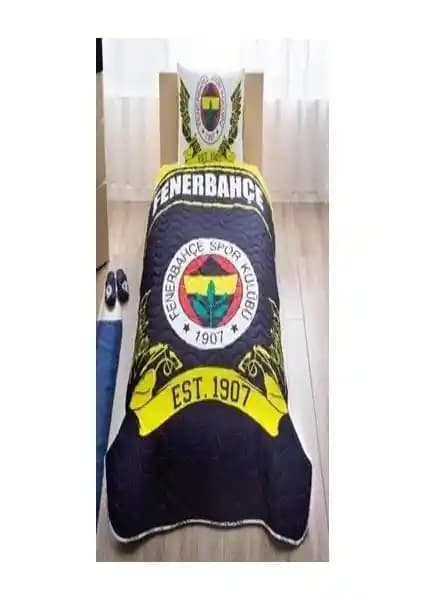 Fenerbahçe Lisanslı Yatak Takımı Seti Sarı ve Lacivert Renklerle Şık ve Konforlu Dekorasyon
