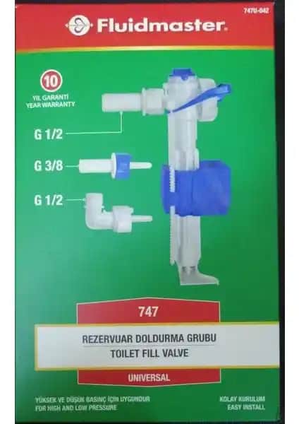 Fluidmaster Gömme Rezervuar Şamanıdır: Dayanıklı ve Kolay Montajlı Performans Arayanlar İçin