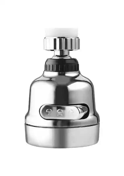 FNC Fiense Lüx Krom 360° Oynar Musluk Başlığı: Modern ve İşlevsel Tasarım Özellikleri