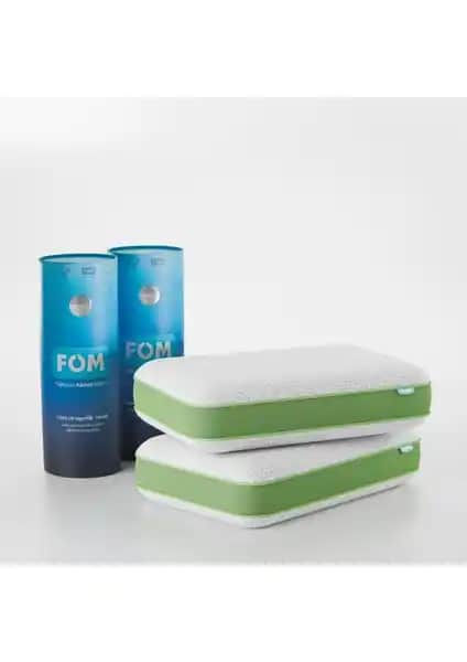 Fom 2'li Ortopedik Visco Yastık Kampanyası Uyku Kalitesini Artıran Sağlıklı Destek