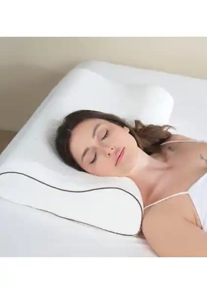 Formeya Çift Taraflı Yüksek Boyun Destekli Visco Yastık ile Uyku Kalitenizi Artırın