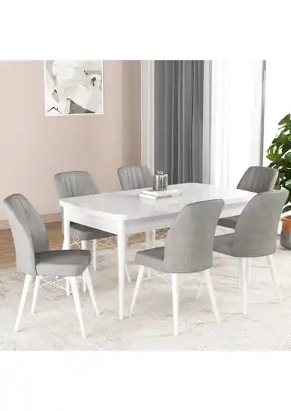 GadaHome Hestia Serisi Açılabilir MDF Mutfak ve Salon Masa Takımı Detayları