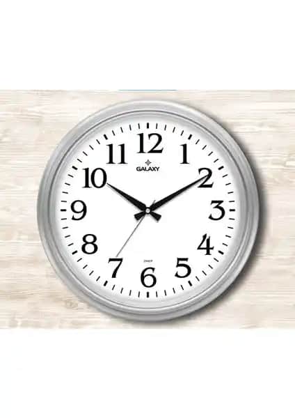 Galaxy 1962-G Premium Büyük Büro Gri Duvar Saati: Şık ve İşlevsel Tasarım Özellikleri ve Kullanıcı Yorumları