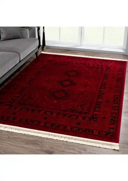 Giza Home Afgan Türkmen Otantik Desenli Dokuma Halı 80x150 cm estetik ve dayanıklı ev dekorasyonu ürünü
