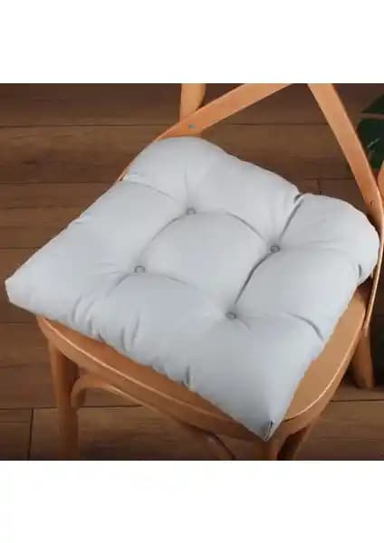 Gold Gri Renk Sandalye Minderi: Şıklık ve Konforu Bir Arada Sunan Dayanıklı Tasarım