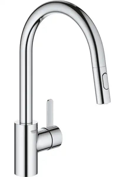 Grohe Eurocosmo Tek Kumandalı Mutfak Bataryası Modern Tasarım ve Dayanıklı Malzeme