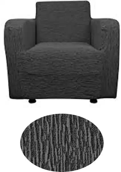 GüzelEvim Tekstil Jarkarlı Düz Desen Tekli Koltuk Kılıfı ve Berjer Örtüsü