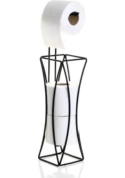 Hagen Paslanmaz Çelik Yedekli Tuvalet Kağıtlığı ile Modern ve Dayanıklı Banyo Dekorasyonu
