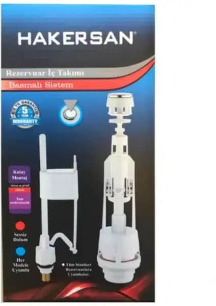 Hakersan Beyaz Rezervuar İç Takım: Modern ve Ekonomik Banyo Donanımı Çözümü