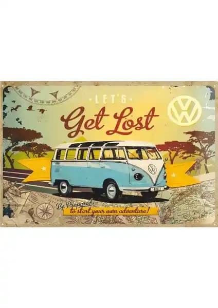 Hayat Poster Vosvos Wan Retro Vintage Ahşap Poster Dekorasyonun Şık ve Dayanıklı Seçeneği