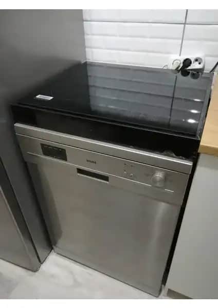 Hazır Mobilya Dünyası Ankastre Ocak Altı Tezgah Parlak Siyah MDF Modern Tasarım