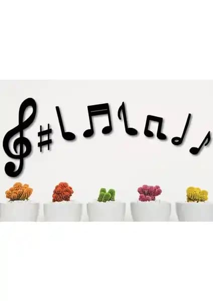 Hellove Sol Anahtarı ve Notalar Duvar Süsü ile Evinizi Şık ve Anlamlı Hale Getirin