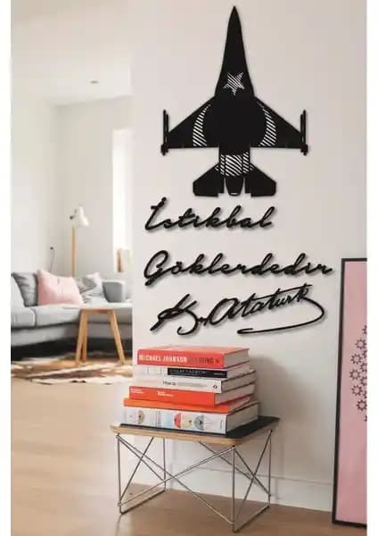 Hellove Solo Türk F16 Uçak Tablo Modern ve Şık Dekorasyon İçin Uygun Bir Seçenektir