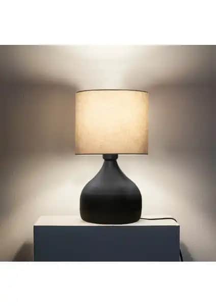 Homing Milano Metal Gövdeli Abajur: Modern ve Şık İç Mekan Aydınlatma Çözümü