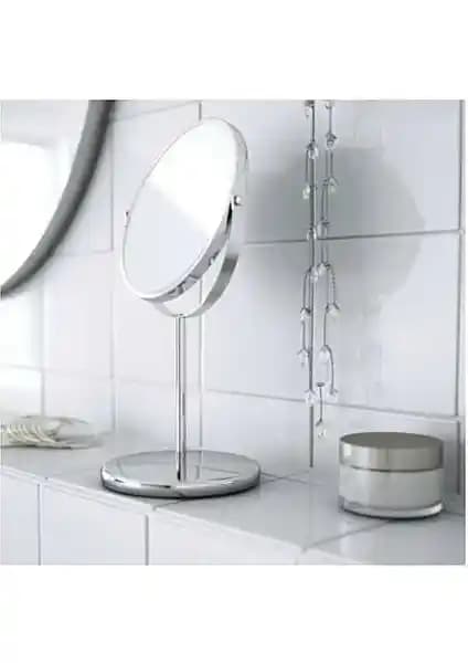 IKEA Trensum Çift Taraflı Büyüteçli Makyaj ve Tıraş Aynası Modern Tasarım ve Dayanıklılık