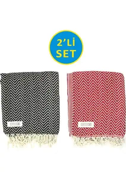 INTER Z 2'li Peştemal Plaj Havlusu: Çok Yönlü Kullanım ve Şık Tasarım Özellikleri