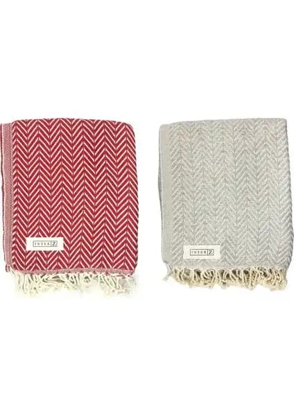 INTER Z 2'li Peştemal Plaj Havlusu Seti Konfor ve Şıklık Sunar