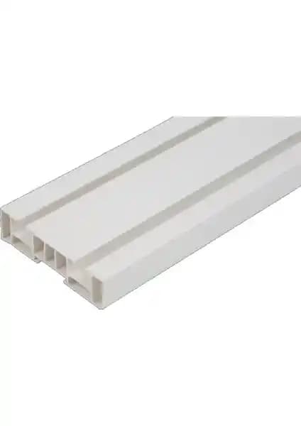 İşık PVC Düz Perde 2 Raylı Korniş 3 Metre Modern ve Dayanıklı İç Mekan Dekorasyon Çözümü