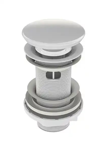 İz Yapı İzyapı Seramik Lavabo Sifonu: Estetik ve Dayanıklı Banyo Çözümü