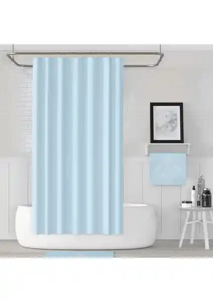 Jackline Polyester Banyo Perdesi ve Askı Aparatı: Dayanıklı ve Su Itici Özellikli Modern Banyo Çözümü