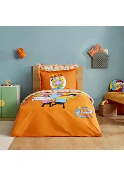 Karaca Home ve Kral Şakir İş Birliğiyle %100 Pamuk Çocuk Nevresim Takımı