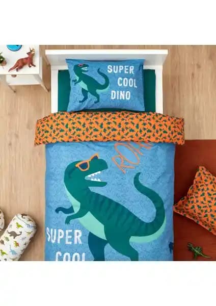 Karaca Home Young Cool Dino %100 Pamuk Tek Kişilik Nevresim Takımı Özellikleri ve Kullanım Avantajları