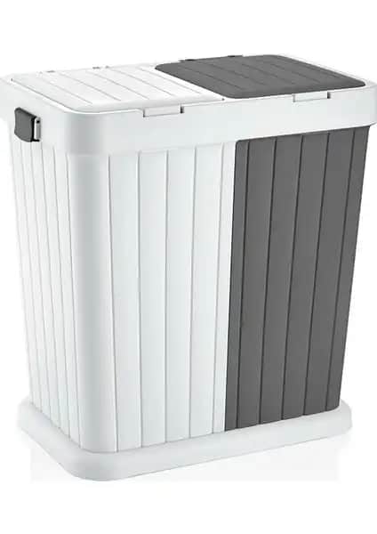 Karacabey Ticaret İki Bölmeli Otomatik Kapaklı Kirli Çamaşır Sepeti Özellikleri ve Kullanım İpuçları