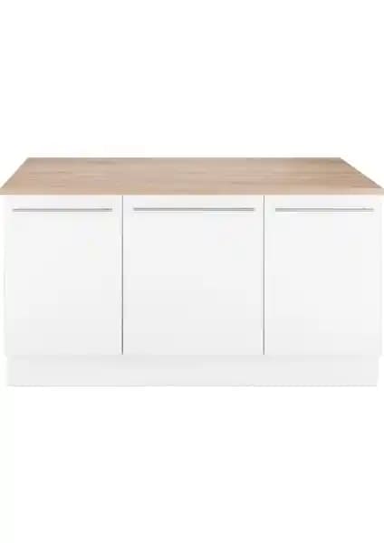 Katrina Mutfak Adası Alt Modülü: Modern ve Dayanıklı Geniş Mutfak Çözümü