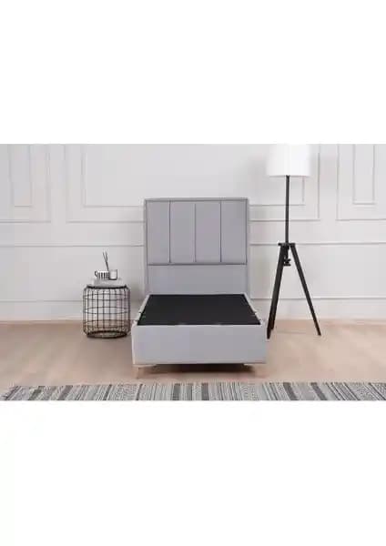 Kilim Mobilya Gold Therapy Sandıklı Baza Gri ile Modern ve Şık Yatak Odası Dekorasyonu