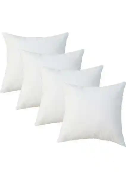 Kırlent Dünyası 4'lü Boncuk Silikonlu ve Elyaflı İç Yastık Seti, Estetik ve Konfor Sunar