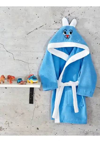 Komfort Home %100 Pamuklu Çocuk Bornozu Güvenli ve Konforlu Kullanım İçin İdeal Seçenek