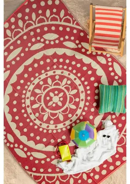 Konfor Halı Savana XL Plaj ve Kamp Halısı - Dayanıklı Çok Amaçlı Dış Mekan Halısı