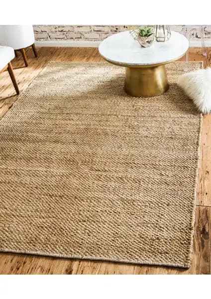 Koza Halı Natura El Dokuma Jüt Bohem ve Otantik Tarz Halı Seçenekleri
