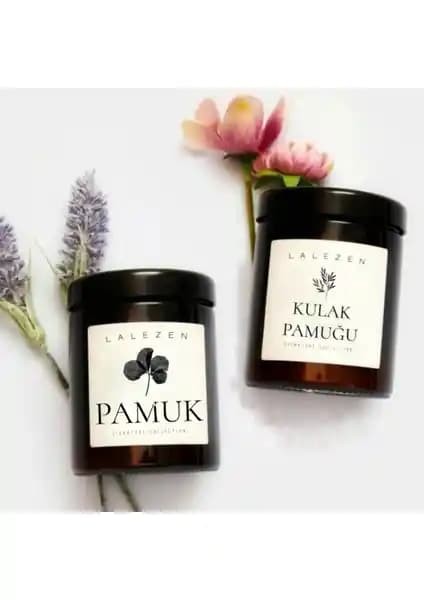 Lalezen Kulak Pamuğu ve Pamuk Kavanozu: Estetik ve İşlevsel Saklama Çözümleri