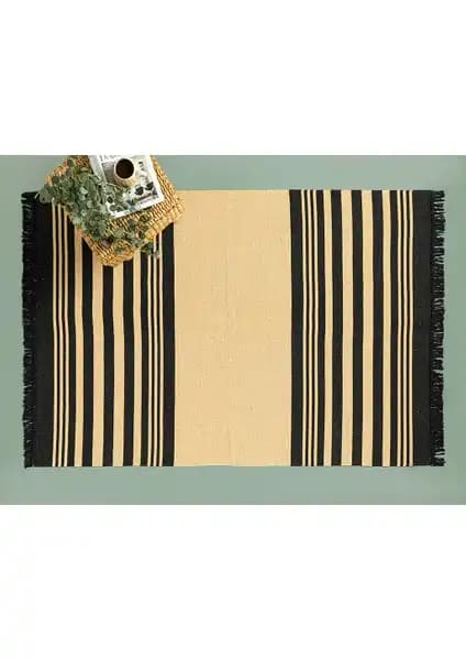 Lara Tiar Dokuma Kilim: Şık ve Dayanıklı Pamuk Halı ile Ev Dekorasyonunuza Zarif Dokunuş