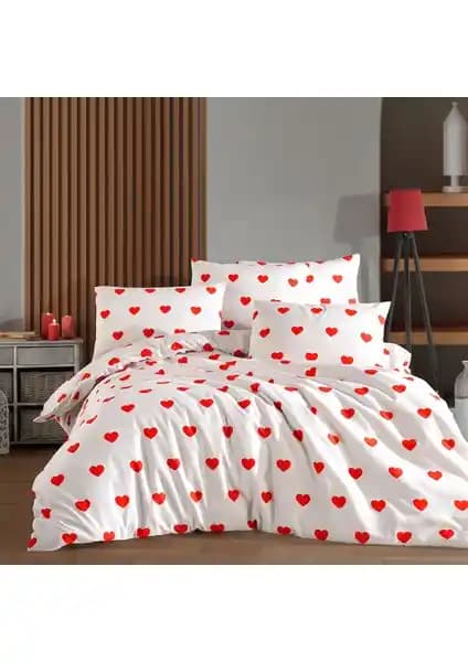 Lief Home Kalpli Çift Kişilik Nevresim Seti: Modern ve Renkli Yatak Odası Dekoru