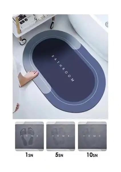 Lina Markt Süper Su Emici Kaymaz Tabanlı Paspas: Dayanıklı ve Pratik Ev Kullanımı İçin