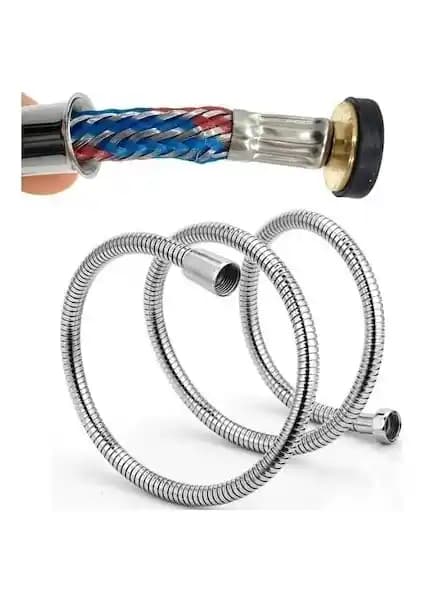 Lora Mix Çelik Örgülü Duş Hortumu: Dayanıklılık ve Estetiğin Birleşimi