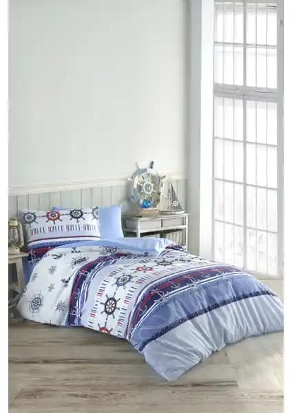 Loyal Home Marina Serisi Tek Kişilik Nevresim Takımı Modern ve Dayanıklı Tasarım