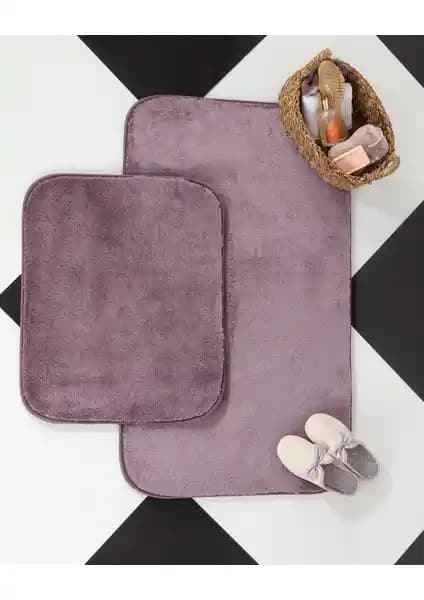 Madame Coco Carol 2'li Banyo Paspası: Şık ve Güvenli Kullanım İçin Modern Tasarım