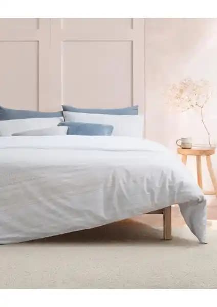 Madame Coco Niort Büyük Boy Pamuk Ranforce Nevresim Takımı Bej Renkli Şıklık ve Konfor Sağlar