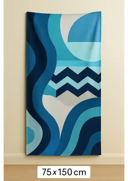 Maison Aura Plaj Havlusu Modern Tasarım ve Hızlı Kuruma Özelliğiyle Öne Çıkıyor