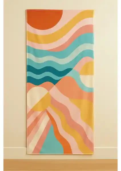 Maison Aura Plaj Havlusu: Modern ve Hafif Tasarımıyla Yazın En Gözde Aksesuarı