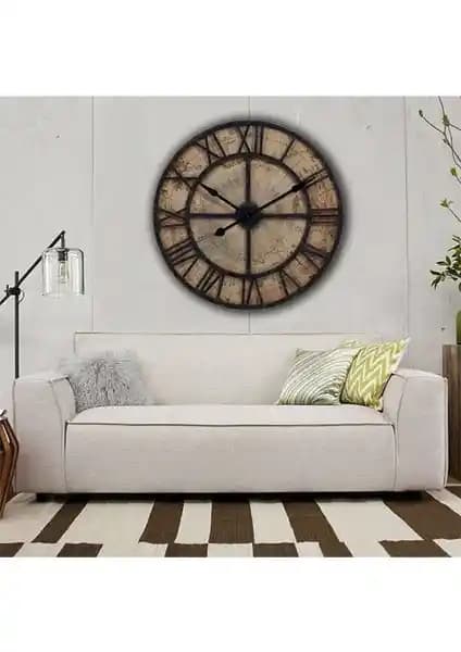 Markakanvas Ahşap Yuvarlak Duvar Saati: Modern Tasarım ve Estetikle Dekorasyonunuza Şıklık Katar