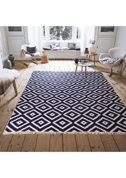 Markamanzi Collection Subaşı Çift Taraflı Modern Kilim 60x90 cm ev dekorasyonu için ideal