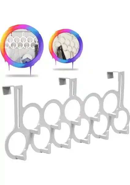 Masho Trend Beyaz Gondol Kapı Arkası Askılık ile Alan Tasarrufu ve Pratiklik Sağlayın