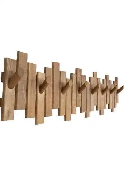 Mavi Trend Ahşap Duvar ve Kapı Askısı: Estetik ve Dayanıklı Mobilya Parçası