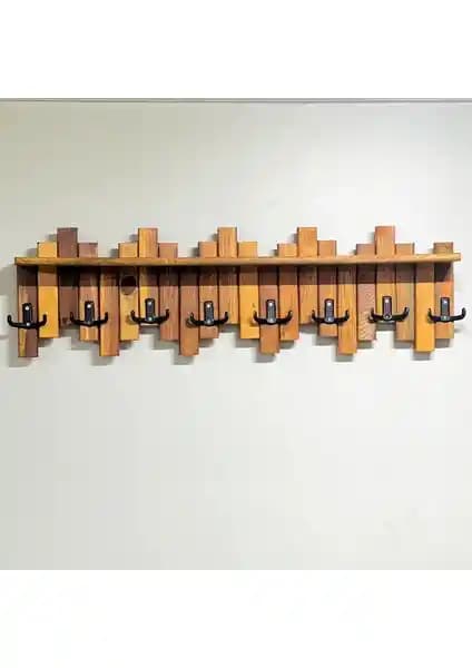 Mavi Trend Ahşap Duvar ve Kapı Askısı: Şık ve Fonksiyonel Tasarım Özellikleri