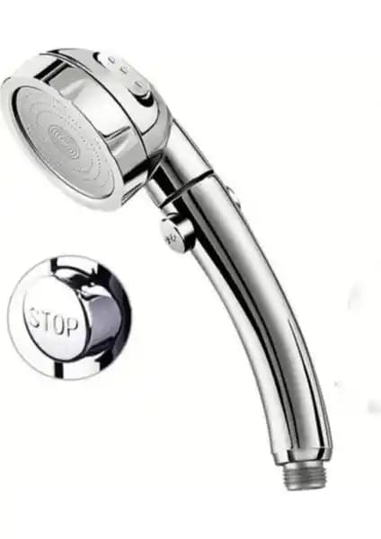 MAYAGLORY 3 Fonksiyonlu Krom Duş Başlığı: Modern ve Dayanıklı Banyo Aksesuarı