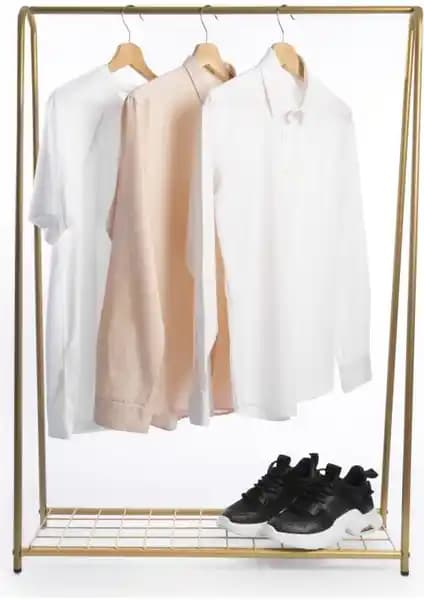 Metal Ayaklı Konfeksiyon Askılığı: Dayanıklı ve Estetik Depolama Çözümü